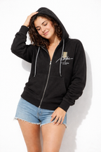 Soft-Touch Zip-Through Hoodie