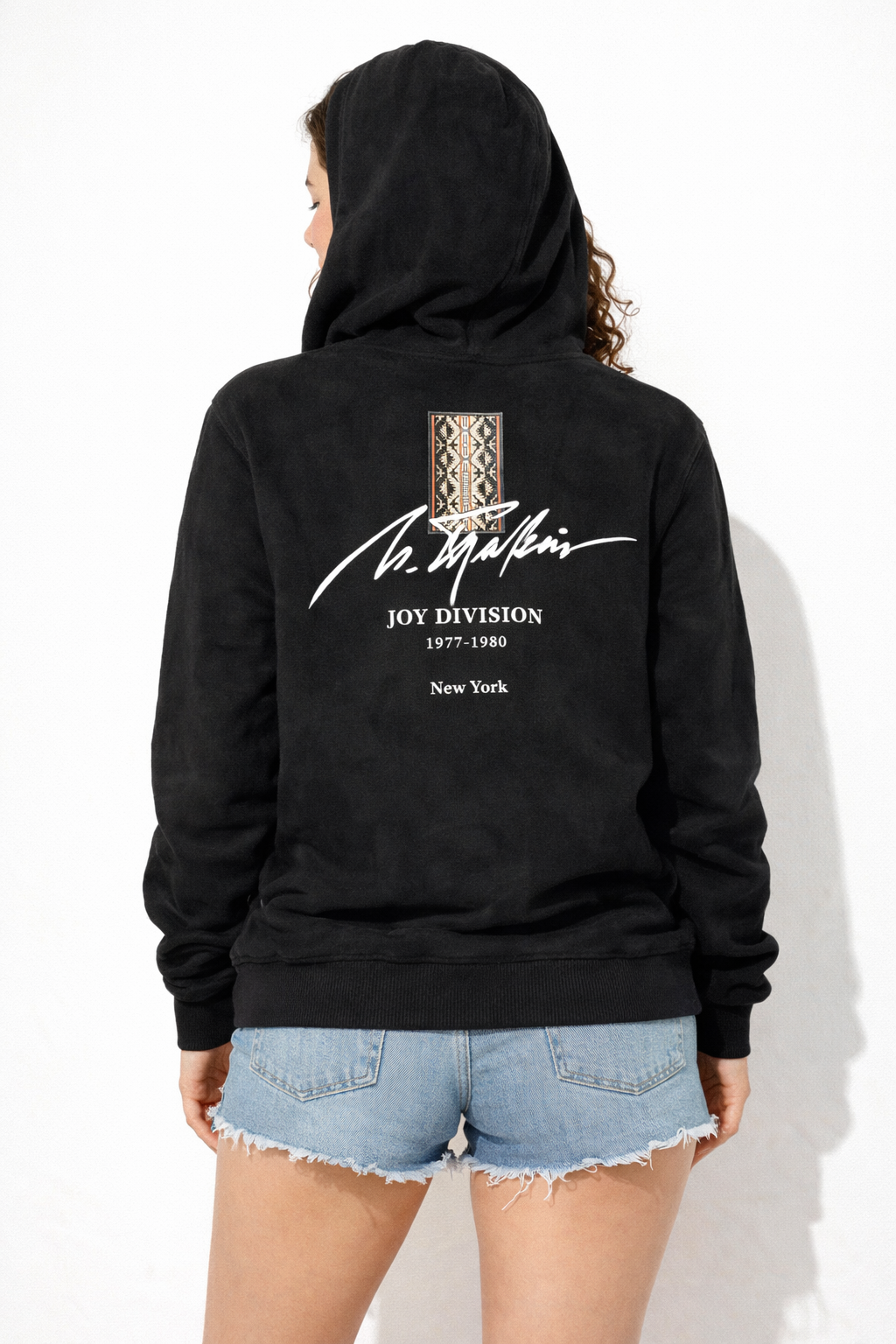 Soft-Touch Zip-Through Hoodie