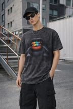 Graphic T-Shirt – Oversized Fit with Bold Black Print