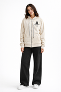 Soft-Touch Zip-Through Hoodie
